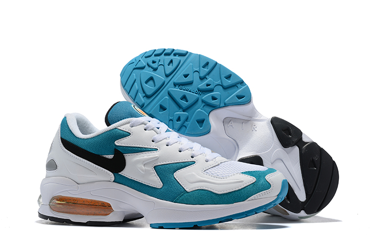 Nike Air Max 2 White Jade Black Shoes